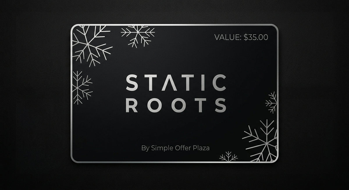 Static Roots e-Gift Card — By Simple Offer Plaza